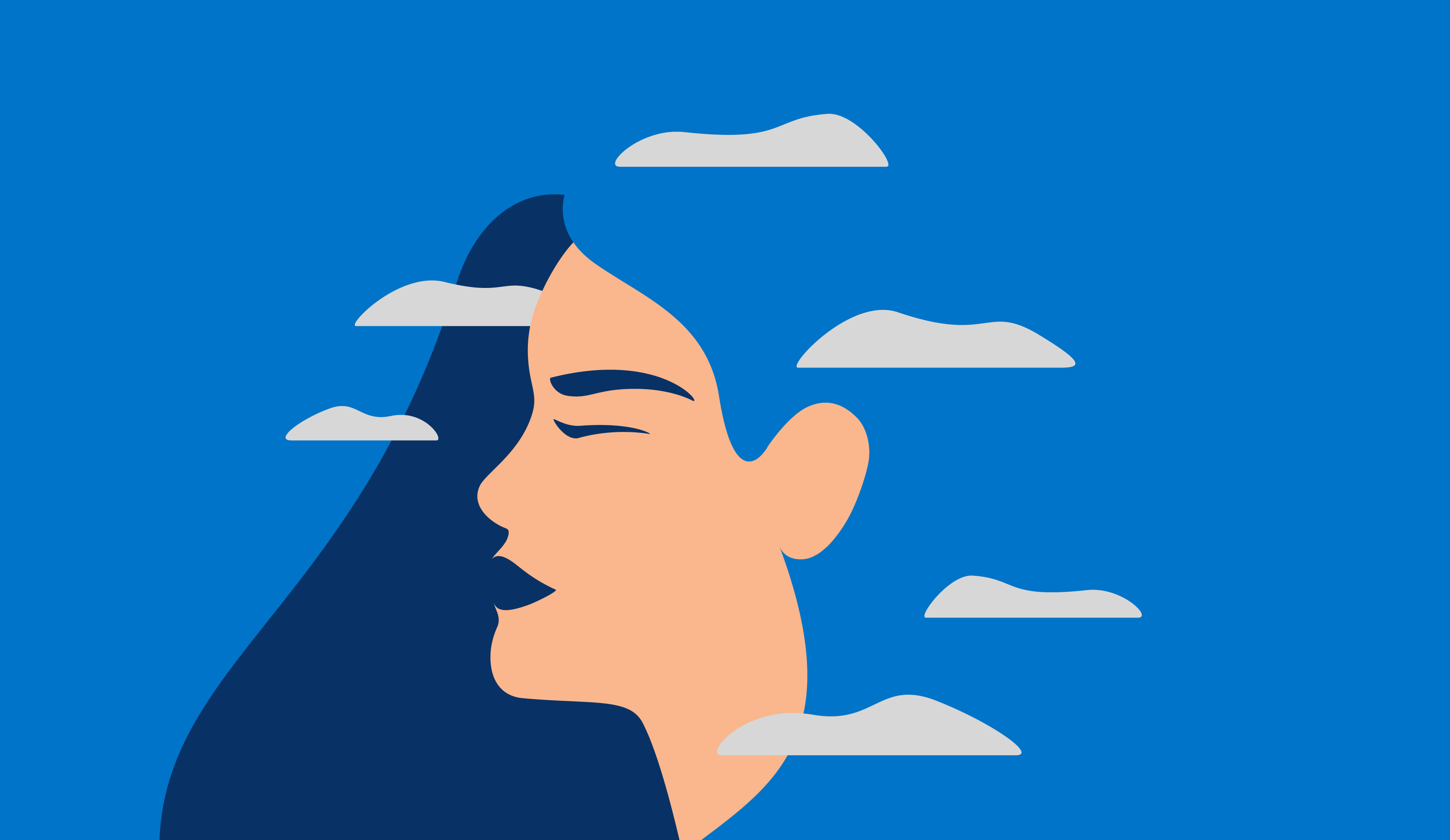 illustration-of-woman's-profile-with-clouds-surrounding-her