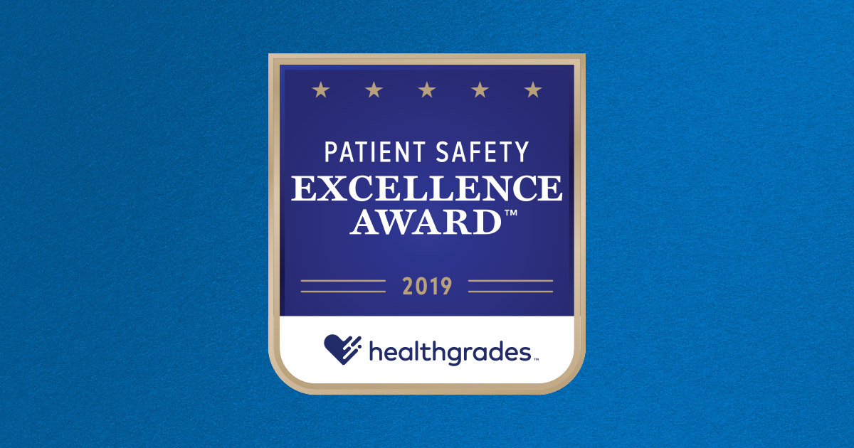 Overlake Achieves Healthgrades 2019 Patient Safety Excellence Award