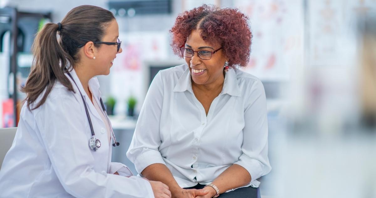 Woman at Primary Care Provider Doctor