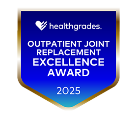 healthgrades award for outpatient joint replacement