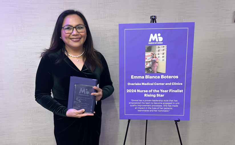 Medical Unit Nurse Leader Wins 2024 March of Dimes Nurse of the Year Award