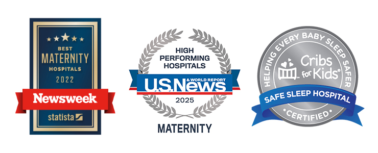 Maternity award badges