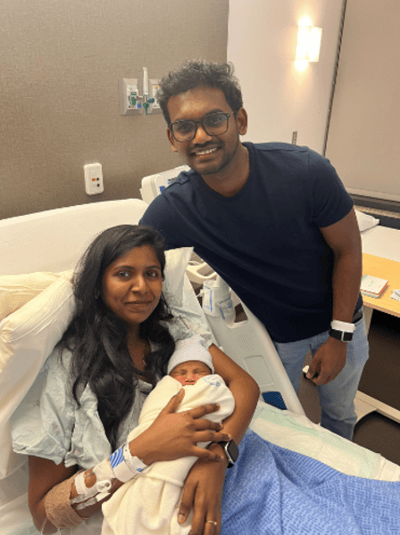 Overlake Welcomes First Baby of 2025 at 12:02 a.m.