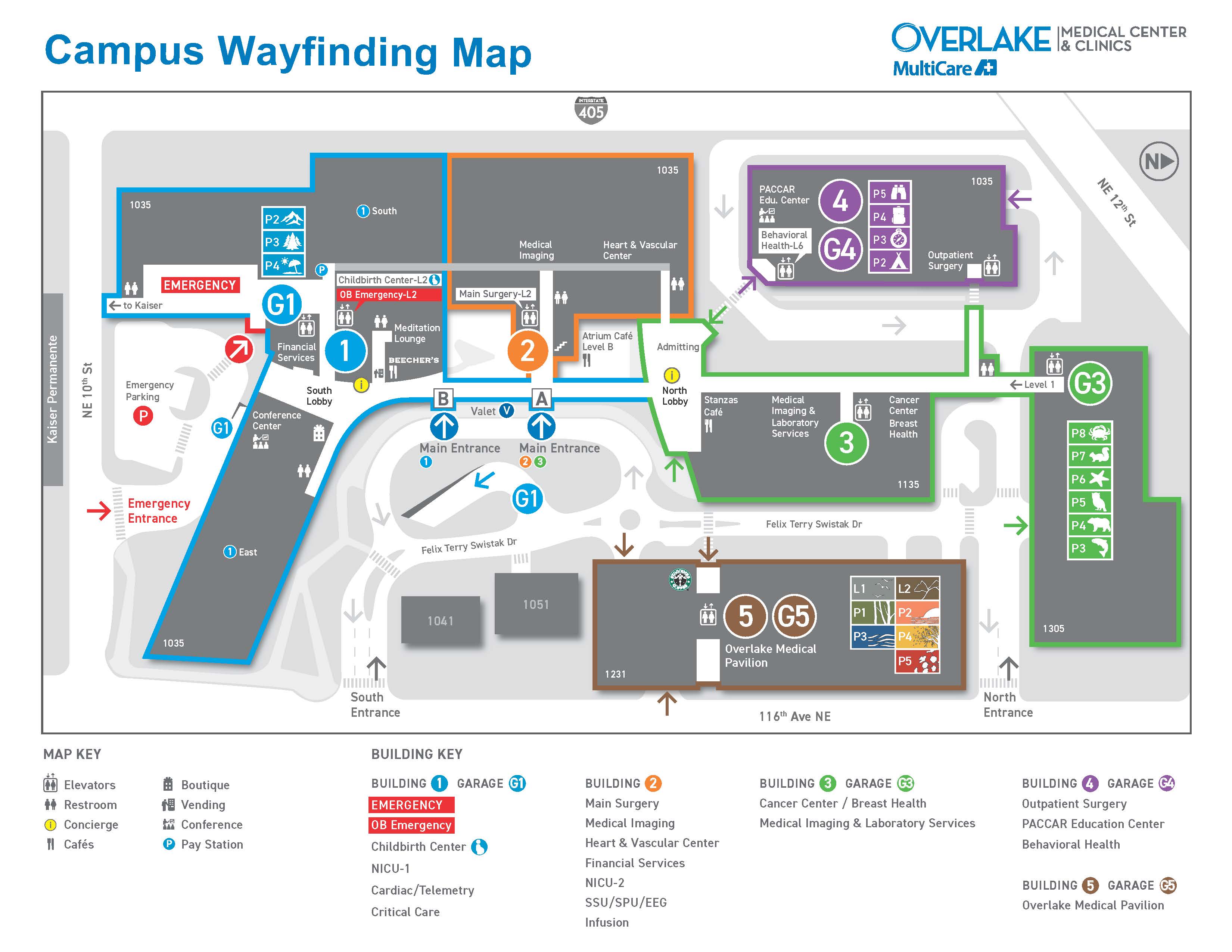 OMC Campus Map 