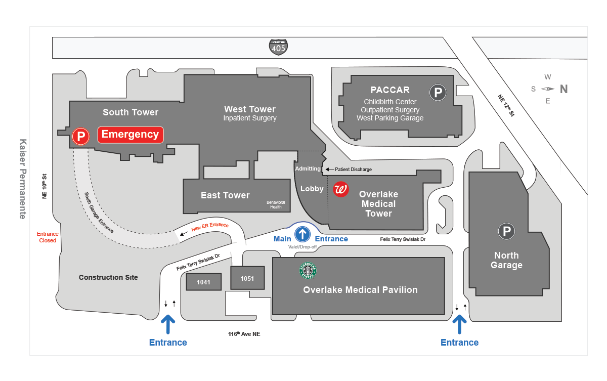 Parking At Overlake Overlake Medical Center