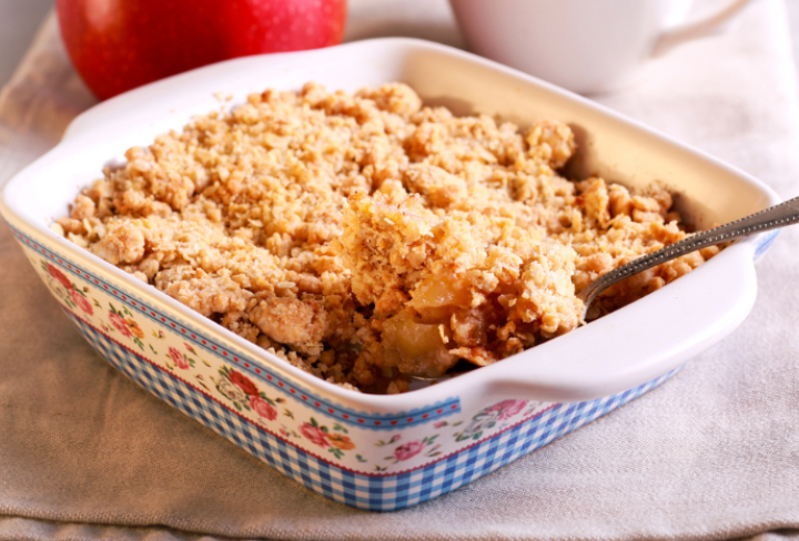 Apple bake dish.